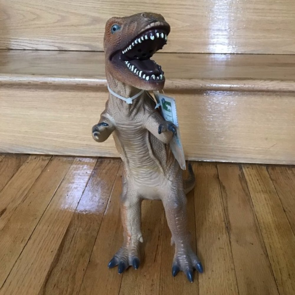 Foam T-Rex with Ferocious Roar Figures (BNWT)-14”